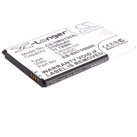 Batterie SMN750XL type EB-BN750BB - 3100 mAh - pour Samsung Galaxy Note 3 Neo