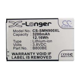 Batterie type B800BE - 3200 mAh - pour Samsung Galaxy Note 3