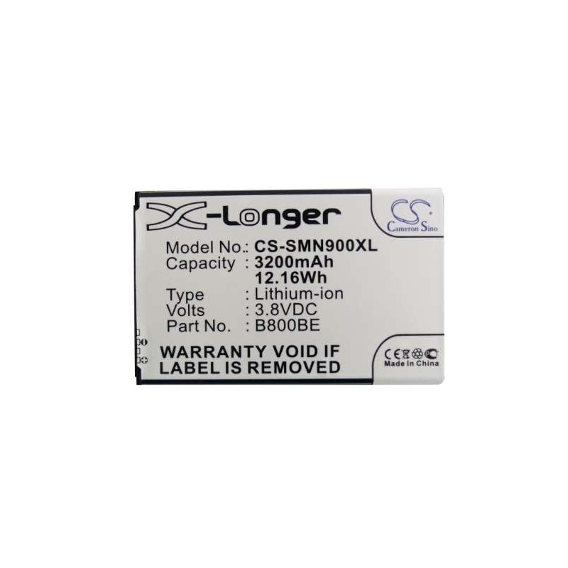 Batterie type B800BE - 3200 mAh - pour Samsung Galaxy Note 3