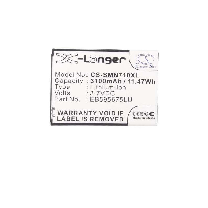 Batterie  EB595675LU  compatible  - 3100 mAh pour Galaxy Note 2