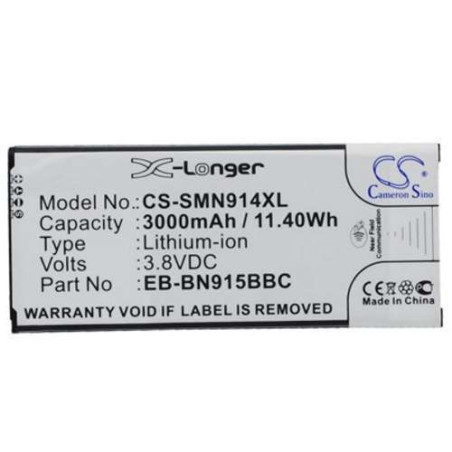 Batterie  - 3000 mAh - SMN914XL - pour Samsung Galaxy Note Edge