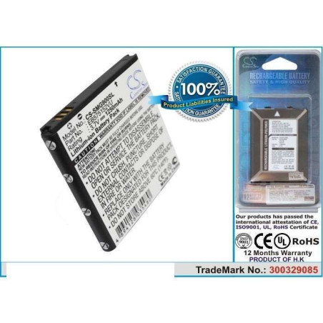Batterie type SAMSUNG EB575152V - SMG900SL -1250 mAh
