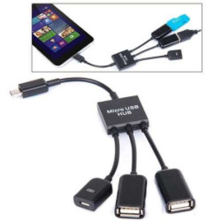 Adaptateur HUB 3 Ports USB 3.1 Type-C OTG