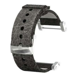 Bracelet montre Suunto Core cuir noir mat (SS014444000)