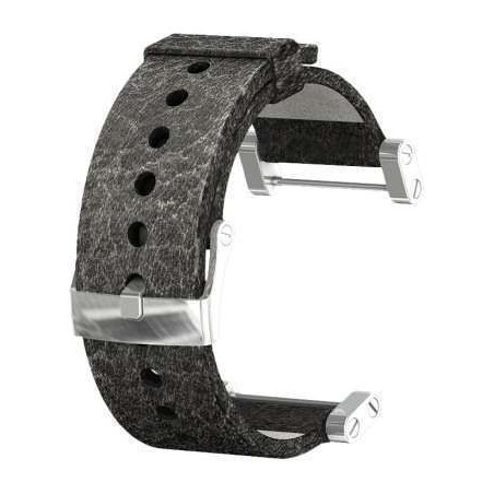 Bracelet montre Suunto Core cuir noir mat (SS014444000)