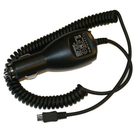 Cable allume cigare - 5V/ 1A  avec sortie micro-usb pour HTC Incredible S