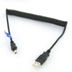 Cable d'alimentation avec sortie mini usb