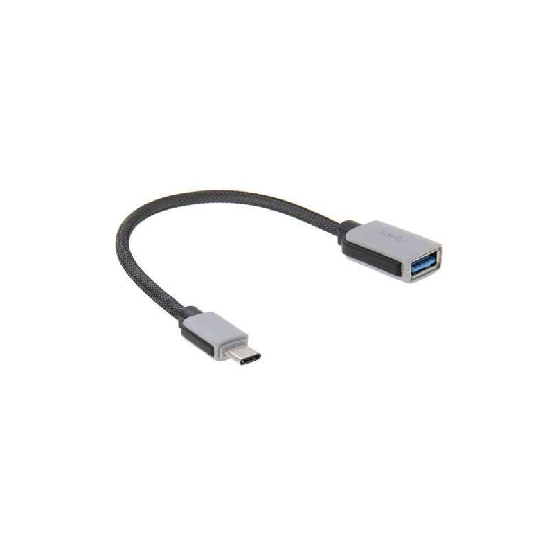 Cable USB 3.0 Type A Femelle vers USB 3.1 Type C Male - 20 cm -