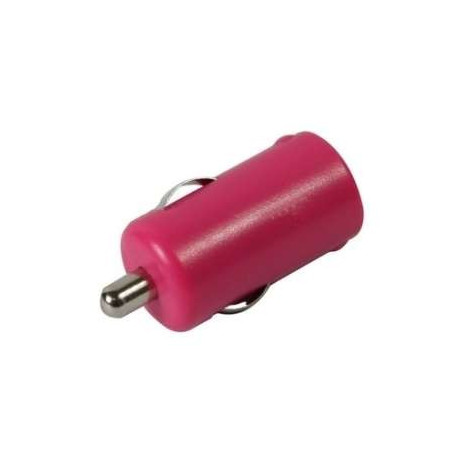 Chargeur allume-cigare USB 1A ROSE