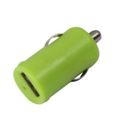 Chargeur allume-cigare USB 1A VERT