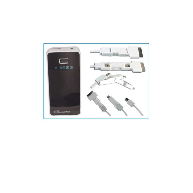 Chargeur batterie externe 4400 mAh - micro usb mini usb iphone -