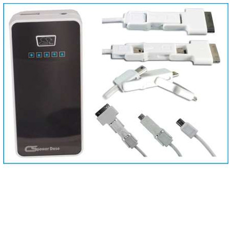 Chargeur batterie externe 4400 mAh - micro usb mini usb iphone -