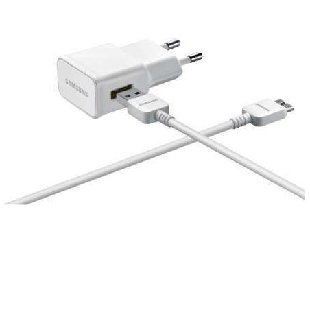 Chargeur secteur d'origine Samsung  EP-TA10EWE avec cable ET-DQ10Y0WE pour Galaxy Note 3 sous blister
