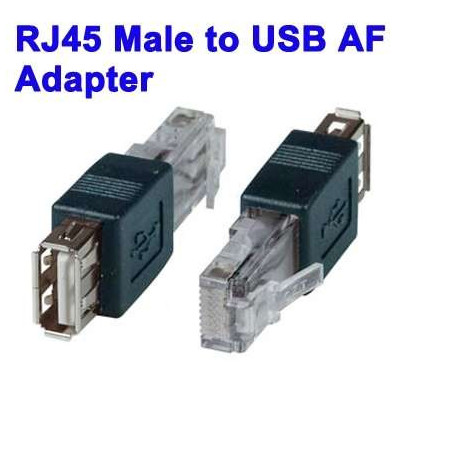 Adaptateur USB 2.0 AF vers RJ45