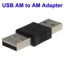 Adaptateur USB 2.0 AM vers USB 2.0 AM