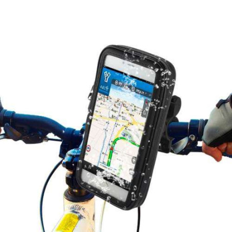 Etui Housse étanche avec fixation vélo-moto NOIR  ( 160 * 80 )