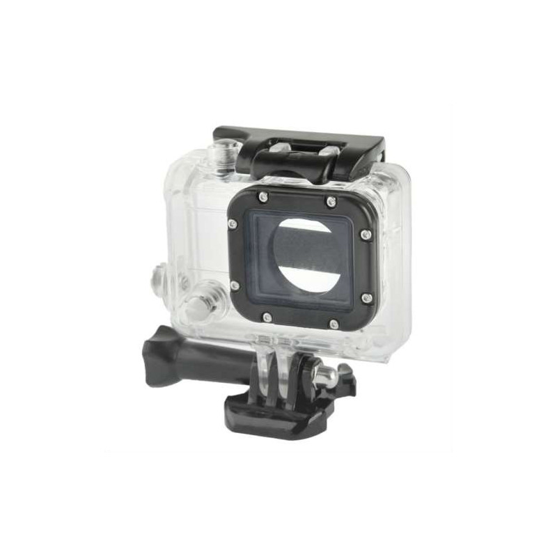 Etui protecteur transparent avec ouverture sur le côté pour GoPro Hero 3