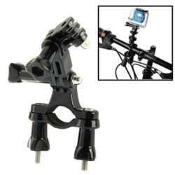 Fixation arceau sur VTT ou tube avec bras  tridirectionnel pour camera Gopro