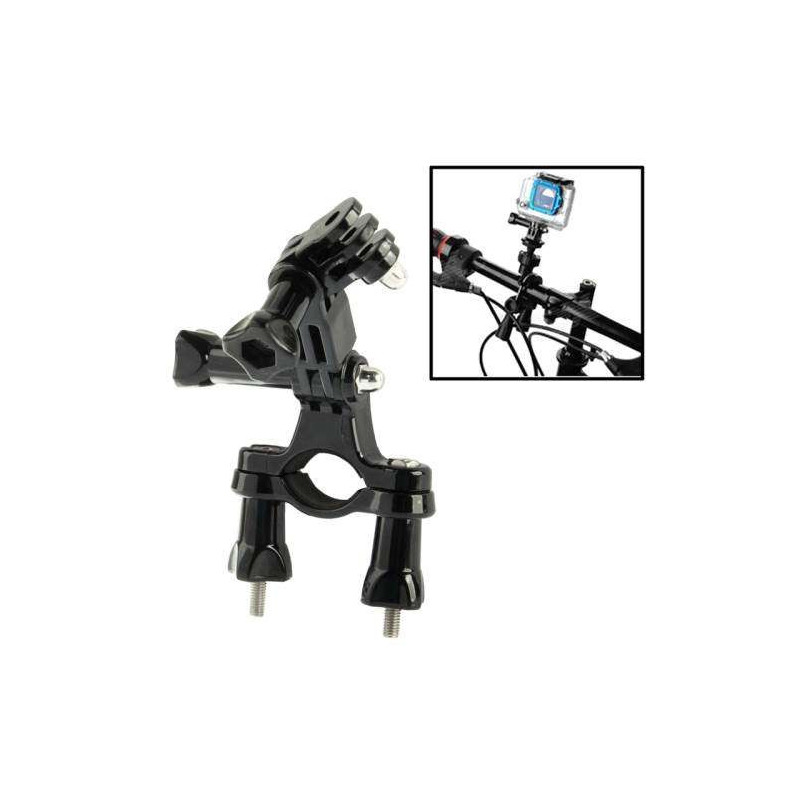 Fixation arceau sur VTT ou tube avec bras  tridirectionnel pour camera Gopro
