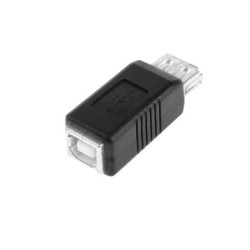 Adaptateur USB 2.0 femelle type A vers femelle type B