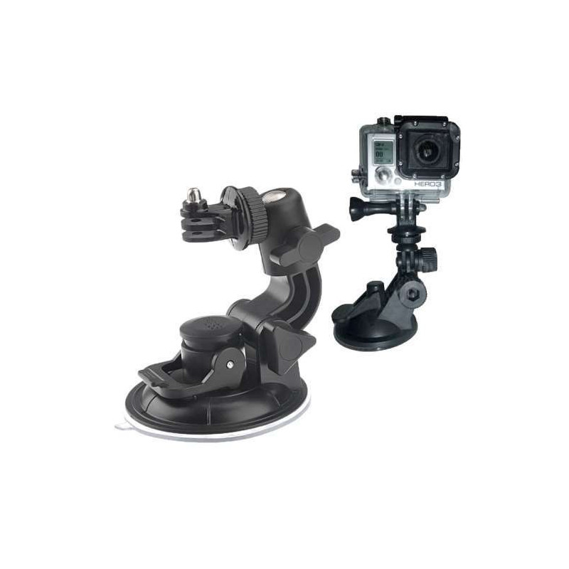 Fixation ventouse articulée et à tete rotative 360° pour caméra