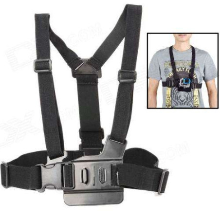 HARNAIS DE POITRINE POUR CAMERA GoPro Hero 3 ou 2