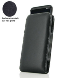 PDAIR - Etui - Housse cuir noir vertical (FBUPX8-B-SS8P2) pour Samsung Galaxy S8 Plus