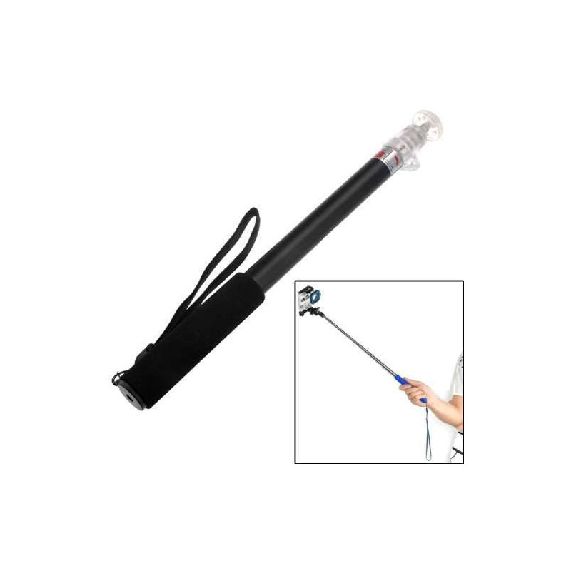 Perche téléscopique en alliage d'aluminium ( charge max 1kg ) pour Camera ou appareil photo numerique