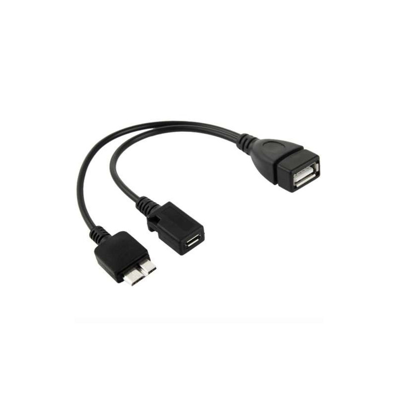 Adaptateur USB AF vers micro-USB 3.0 et micro-USB 2.0