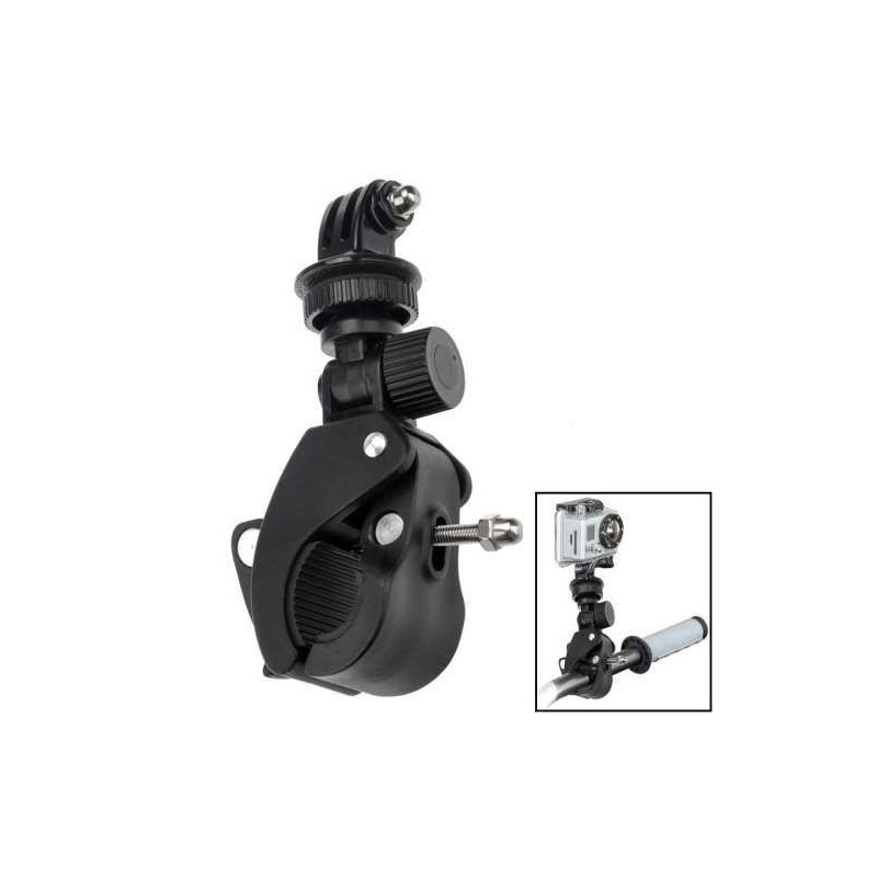 Pince universelle pour fixation camera et appareil photo numérique