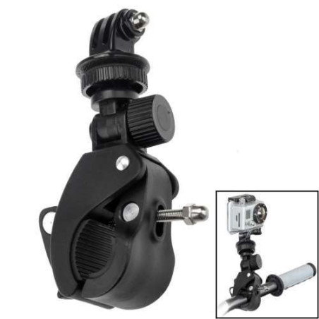 Pince universelle pour fixation camera et appareil photo numérique
