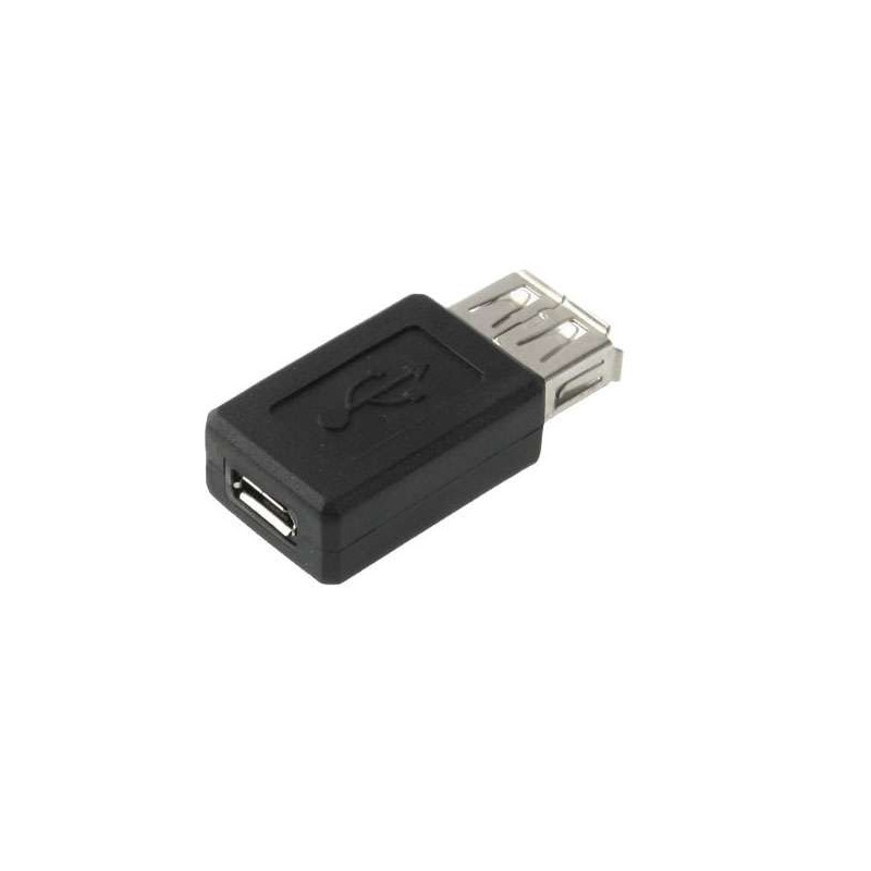 Adaptateur USB Femelle vers micro USB femelle