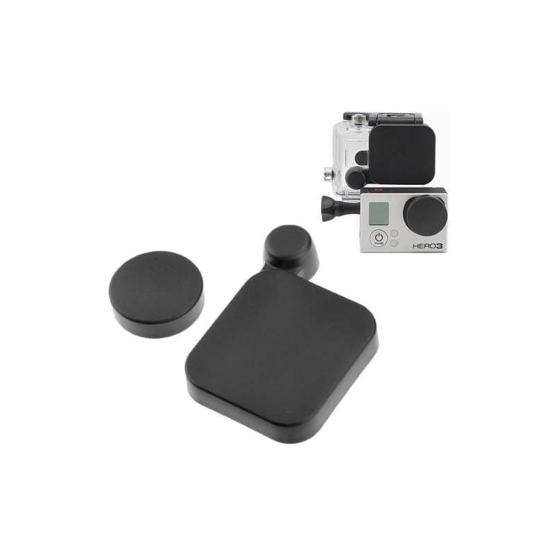 Protection pour lentille et écran noir GoPro HD Hero 3