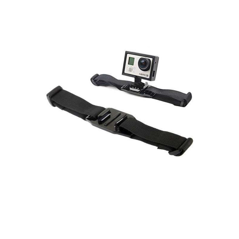 Sangle de fixation sur casque ventilé pour camera GoPro