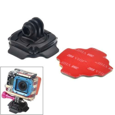 Socle rotatif 360 pour Camera Gopro