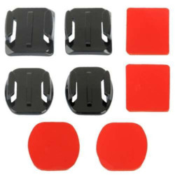 Socles adhesifs pour camera Gopro
