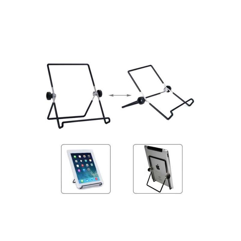 Support pliable multi angles pour tablette PC - 13 x 9 cm