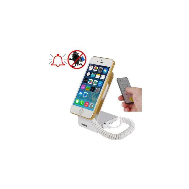 Systeme d'alarme antivol - smartphone - avec buzzer et support