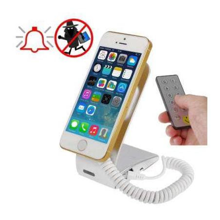 Systeme d'alarme antivol - smartphone - avec buzzer et support