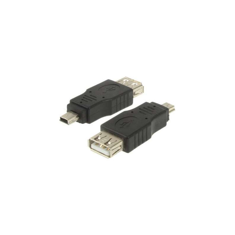 Adaptateur USB Femelle vers mini USB Male