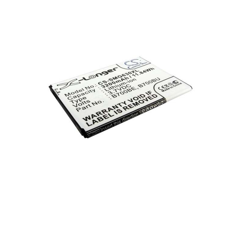 Samsung Galaxy Mega 6.3 : Batterie type B700BE 3200mA
