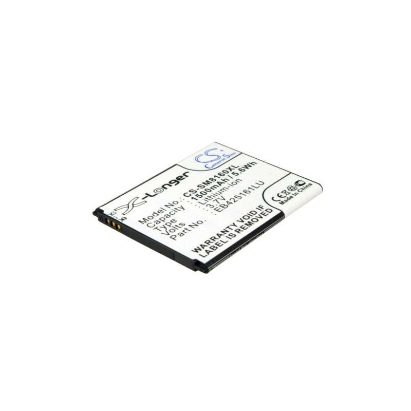 Batterie type EB425161LU  Samsung Galaxy Ace 2 - 1500 mAh  : CRICEL.COM