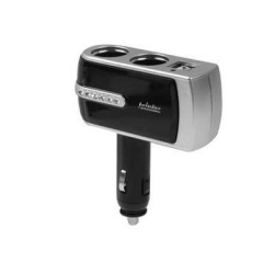 Adaptateur allume cigare Double et USB Double