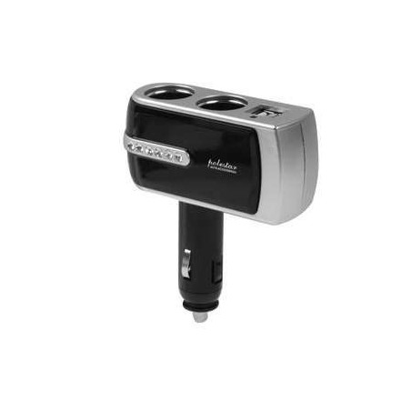 Adaptateur allume cigare Double et USB Double