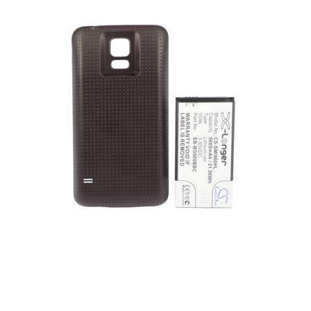 Batterie haute capacité - Marron - 5600  mAh - pour Samsung Galaxy  S5