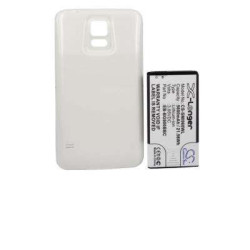 Batterie haute capacité - capot Blanc - 5600  mAh - pour Samsung Galaxy  S5