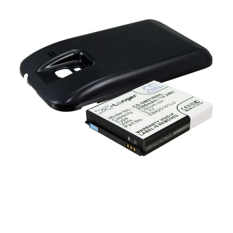 Batterie haute capacité - 3300 mAh - pour Samsung Galaxy Ace 2