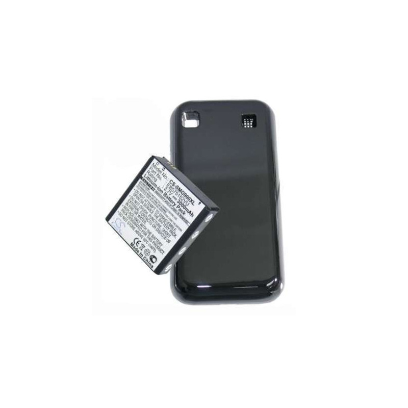 Batterie haute capacité SMG900XL type G7 - 3000 mAh pour Samsung Galaxy S i9000