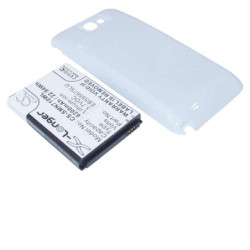 Batterie Haute capacité SMN710WL- 6200 mAh - coque blanche - pour Samsung Galaxy Note 2